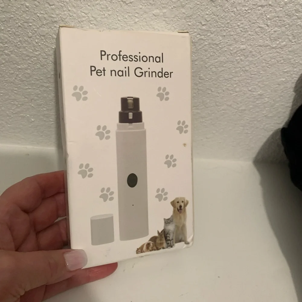 Professional Pet Nail Grinder - White